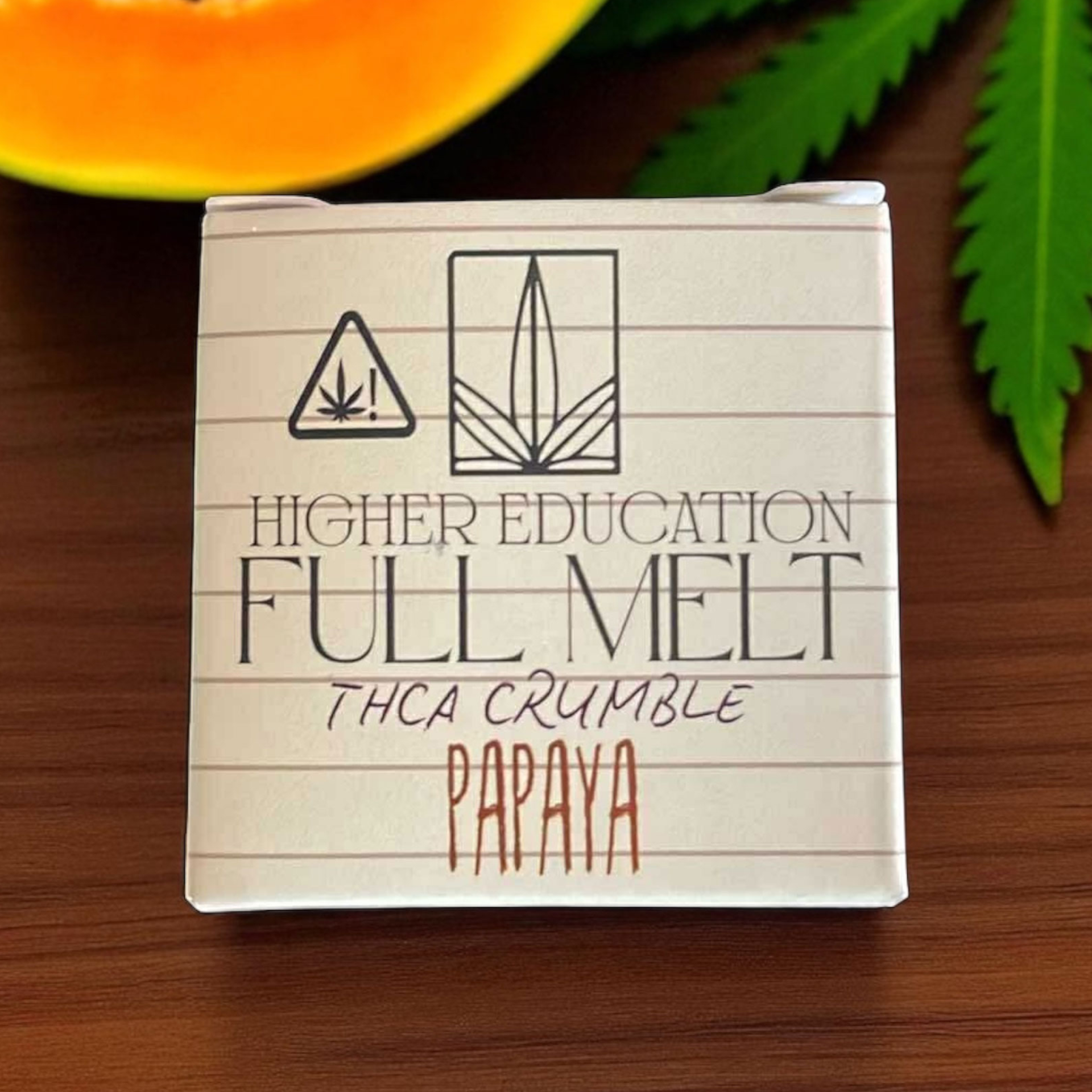 Higher Education Papaya Full Melt Crumble 2g