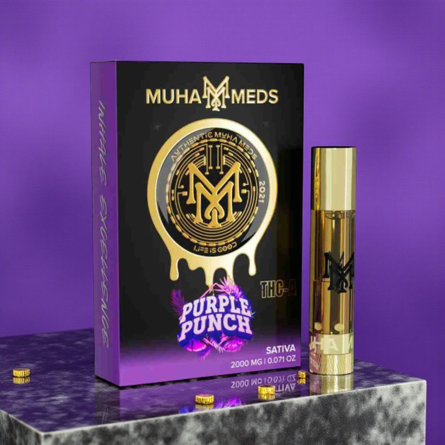 Muha Meds Purple Punch 2g Cart