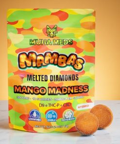 Muha Meds Mambas Melted Diamond Mango Madness 3000mg Gummies