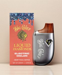 Big Chief Liquid Diamonds Electric Melon 2g Disposable Vape
