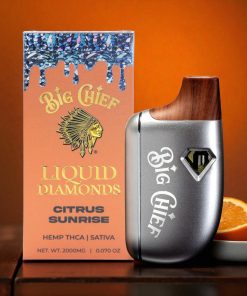 Big Chief Liquid Diamonds Citrus Sunrise 2g Disposable Vape