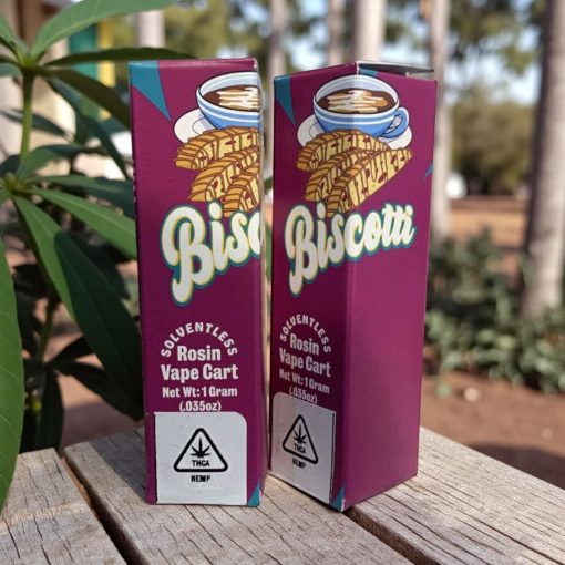 Jam Biscotti Solventless Rosin 1g Cart