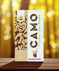 Camo Russian Cream Natural Leaf Wraps 5pk