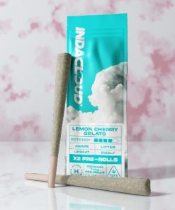 IndaCloud Lemon Cherry Gelato 1g Pre-Rolls 2pk