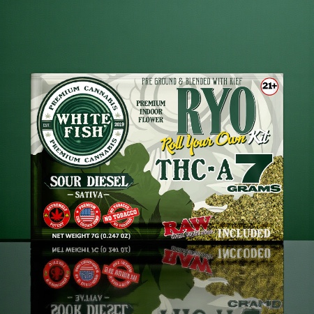 Whitefish Sour Diesel RYO Kit 7g Flower