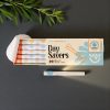 DaySavers  1 ¼ Refined White Artisan Pre-Rolled Tubes w/ Spiral Filter Tips 10pk