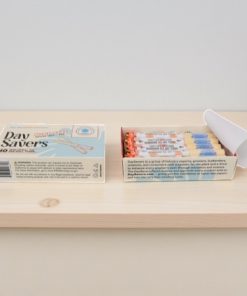 DaySavers  1 ¼ Refined White Artisan Pre-Rolled Tubes w/ Spiral Filter Tips 10pk