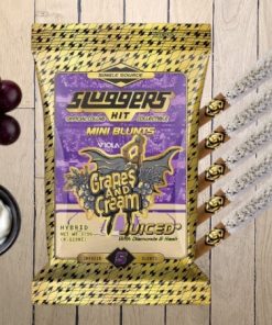 Sluggers Hit Grapes and Cream Juiced Mini Blunts 5pk