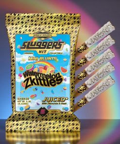 Sluggers Hit Watermelon Zkittles Juiced Mini Blunts 5pk