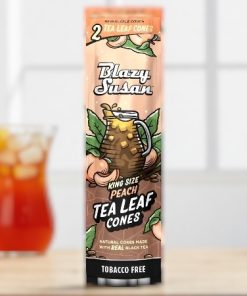 Blazy Susan King Size Peach Tea Leaf Cones 2pk
