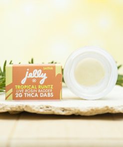 NYB Labs X Jelly Tropical Runtz Live Rosin 2g Dabs