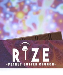 Rize 5g Peanut Butter Chruch Mushroom Chocolate Bar