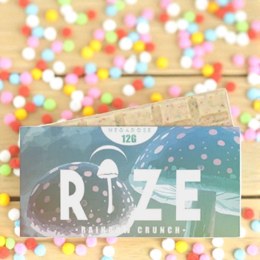 Rize 12g Rainbow Crunch Mushroom Chocolate Bar