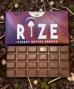 Rize 12g Peanut Butter Crunch Mushroom Chocolate Bar