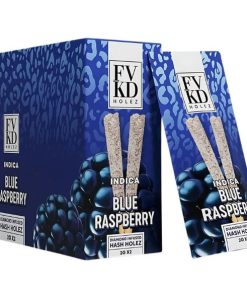 FVKD Holez Blue Raspberry Diamond Infused 2g Hash Holez 2ct