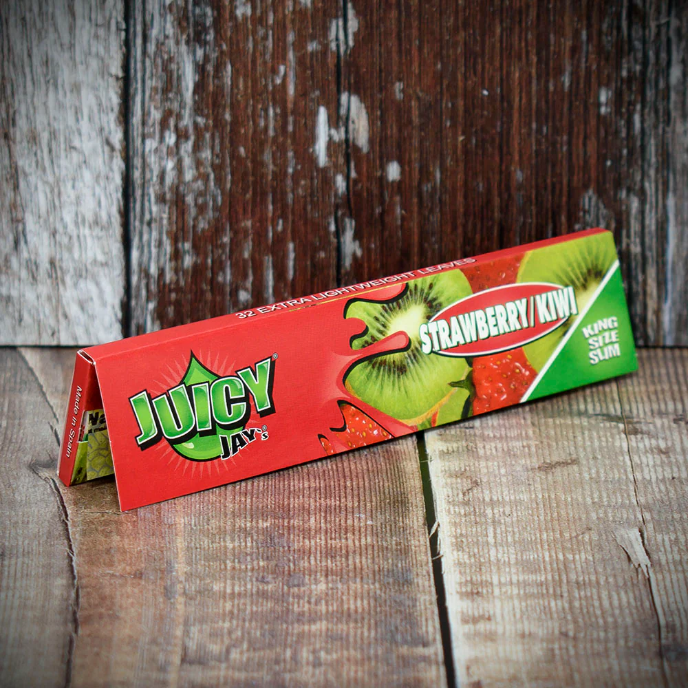 Juicy Jay's Strawberry Kiwi 1 ¼ Rolling Papers