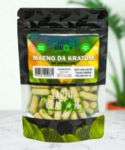 Earth Kratom Green Maeng Da 65 Capsules
