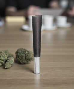 Grav Quartz Tip Cones-Short Kings-Black 6pk