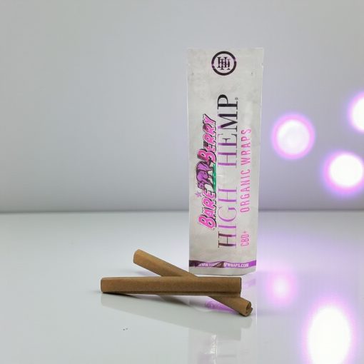 High Hemp Bare Berry Organic Hemp Wraps 2pk