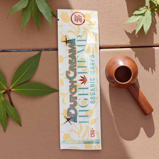 High Hemp Dutch Cream Organic Wraps 2pk