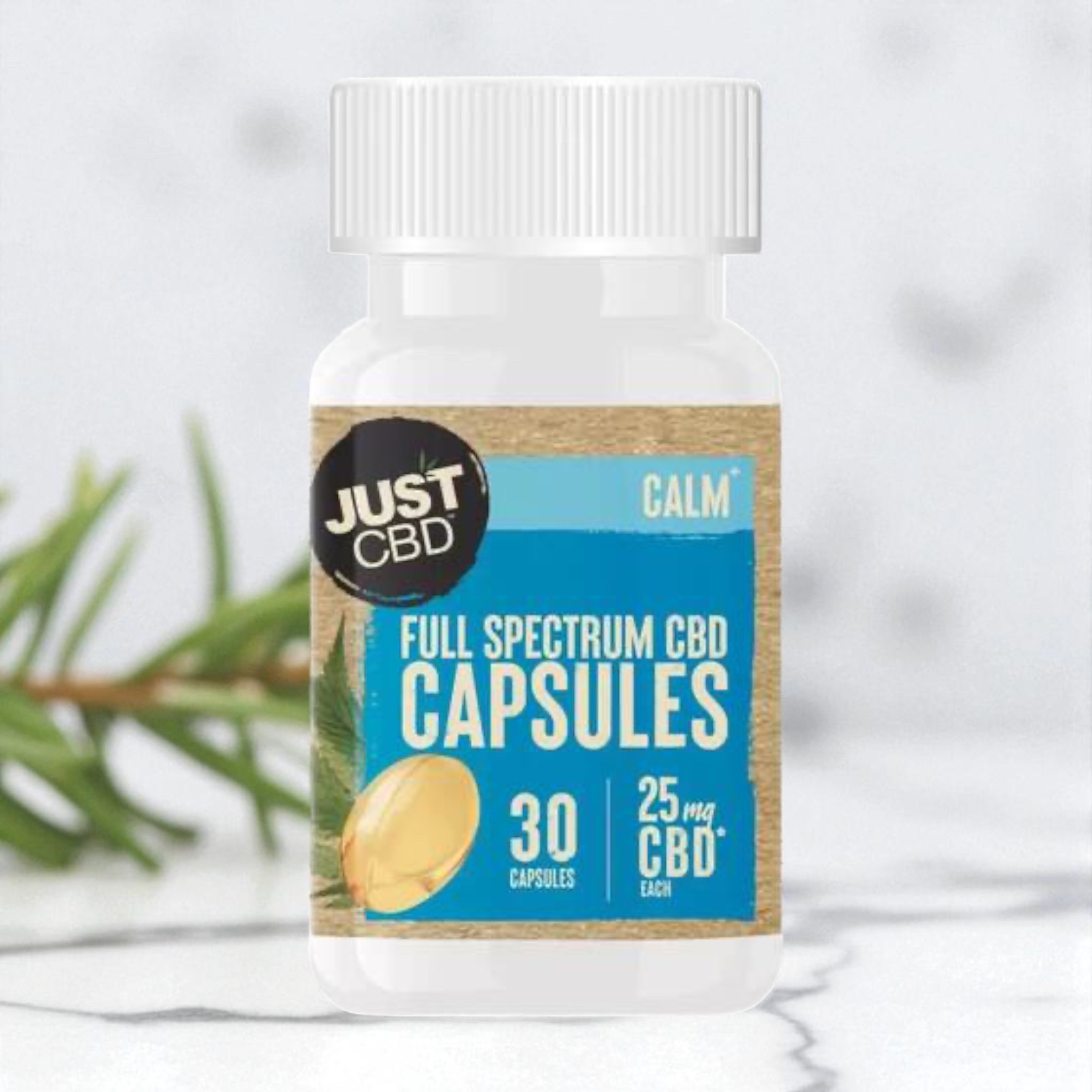 JustCBD Calm Full Spectrum CBD Soft Gels 750mg