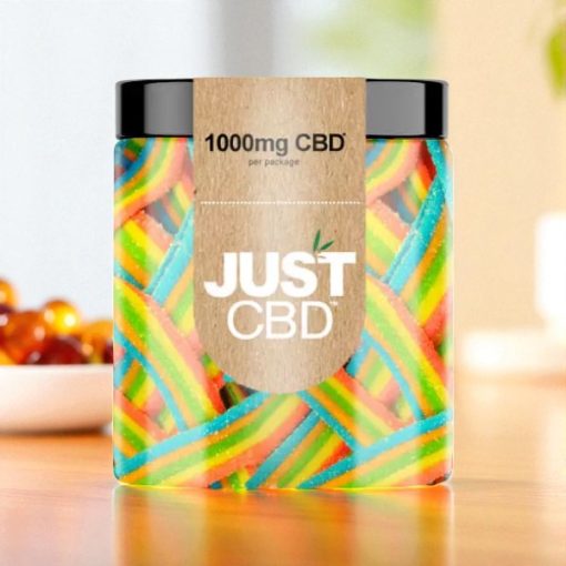 JustCBD Hemp Infused Ribbons 1000mg