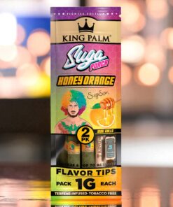 King Palm Honey Orange Suga Punch Mini 2pk