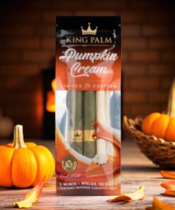 King Palm Pumpkin Cream Mini Rolls 2plk