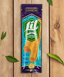 Lit Culture Paradise Express Hemp Wraps 2pk