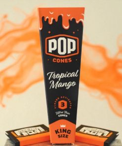 Pop Cones Tropical Mango King Size 3pk