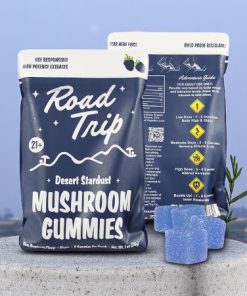 Road Trip Desert Stardust Bluerazz Mushroom Gummies 8pk