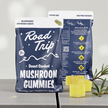 Road Trip Desert Stardust Pineapple Mushroom Gummies 8pk