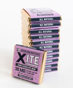 Xite Dark Chocolate Mini 1:1 THC:CBD 30mg