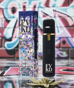 FVKD Exotics Blueberry Kush Rosin 3.5g Disposable Cart