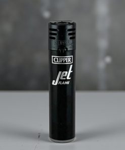 Clipper Jet Flame Black Lighter