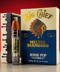 Big Chief Melted Diamonds Bomb Pop 2g Cart