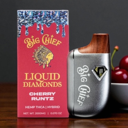 Big Chief Liquid Diamonds Cherry Runtz 2g Disposable Vape