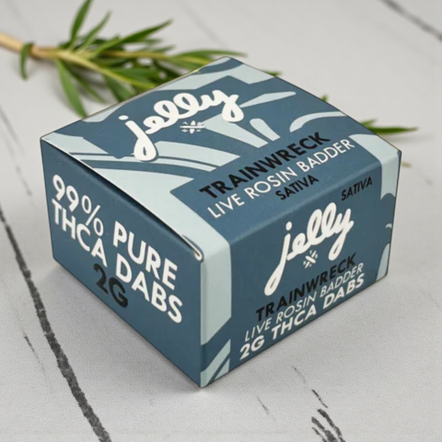 NYB Labs X Jelly Trainwreck Live Rosin 2g Dabs