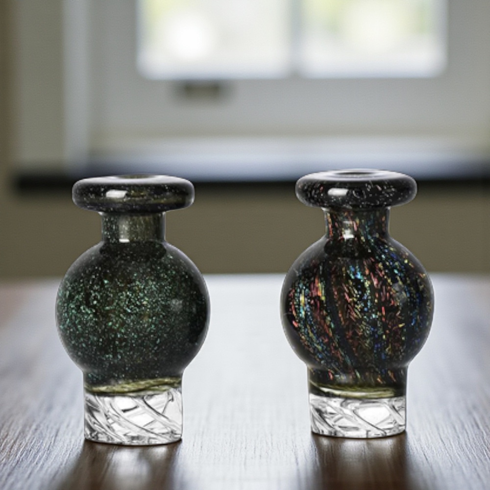 Dark Disco Dichro Helix Ball Carb Cap