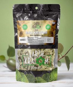 Earth Kratom Bali 300 Capsules