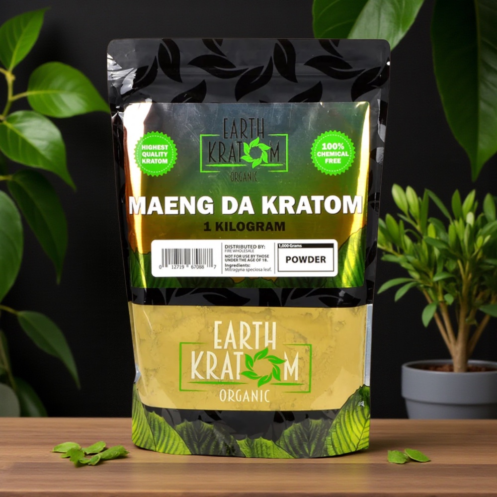 Earth Kratom Green Maeng Da 1 Kilogram