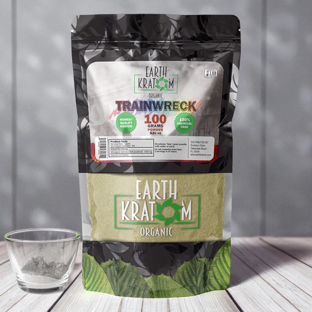 Earth Kratom Trainwreck 100g