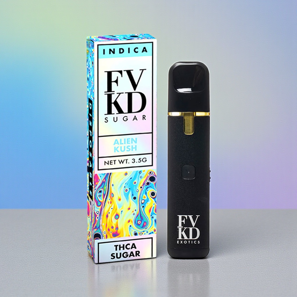 FVKD Exotics Alien Kush Sugar 3.5g Disposable Cart