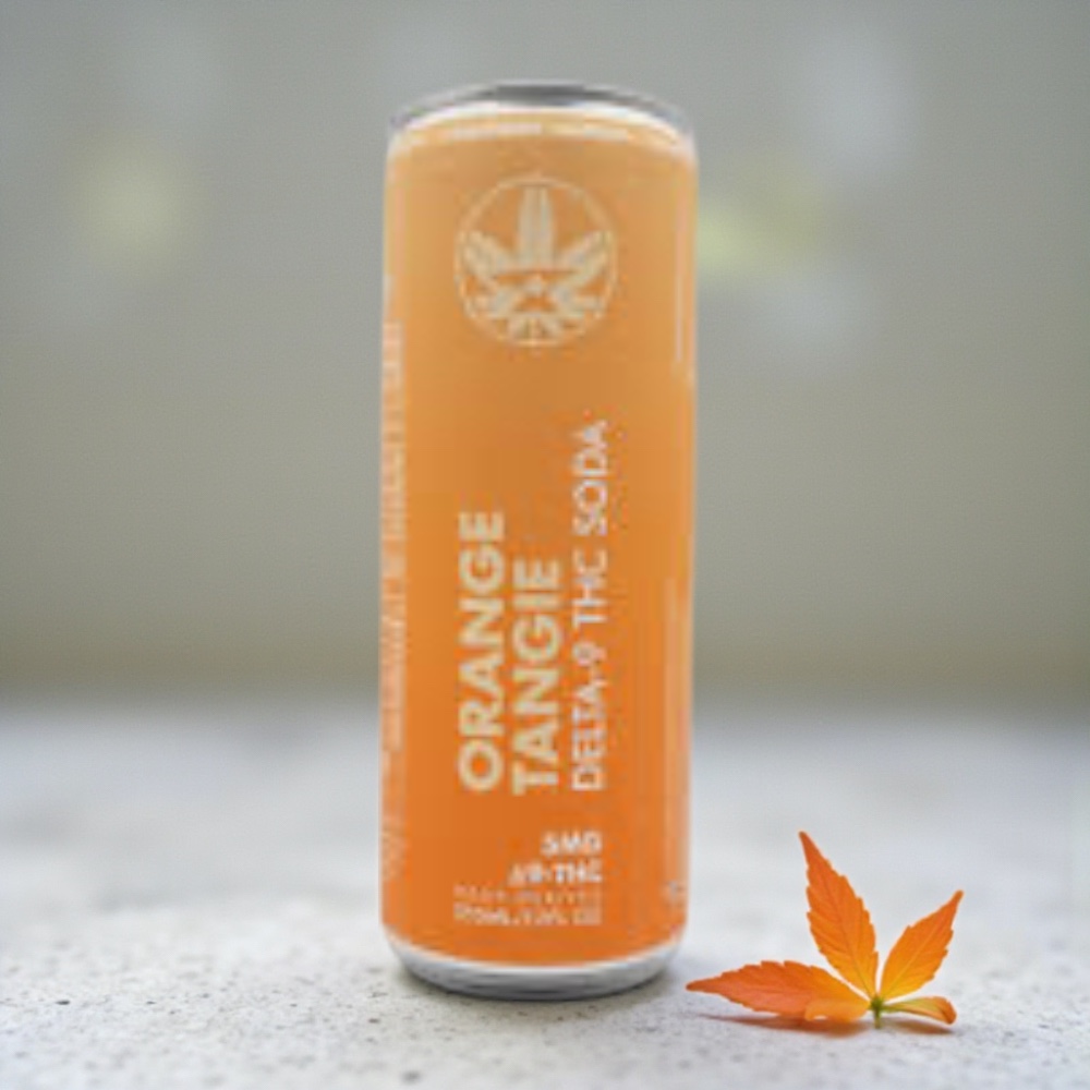 Foundry Nation Orange Tangie D9 THC Soda 5mg