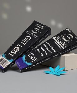 Get Lost Black King Size Cones 3pk