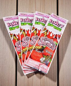 Juicy Hemp Wraps Strawberry Sherbert 2pk