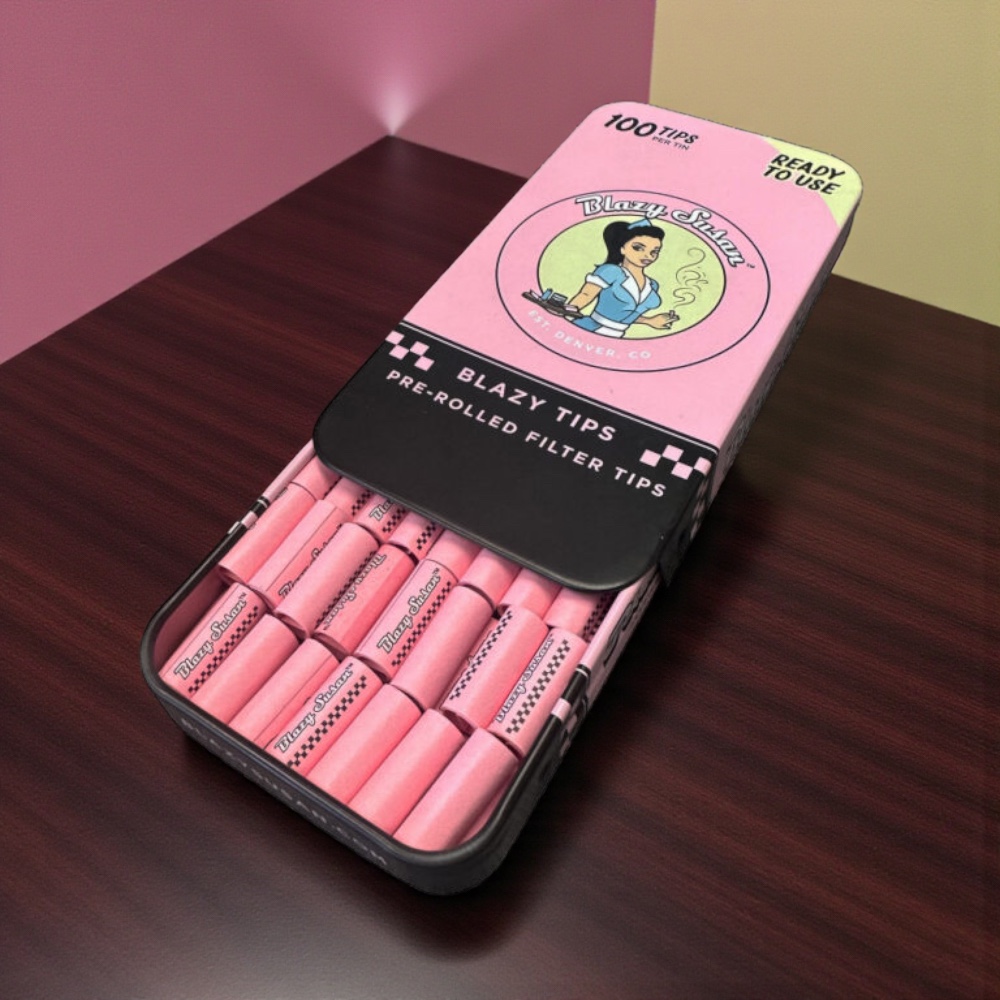 Blazy Susan Blazy Tips 100 Pre-Rolled Tips
