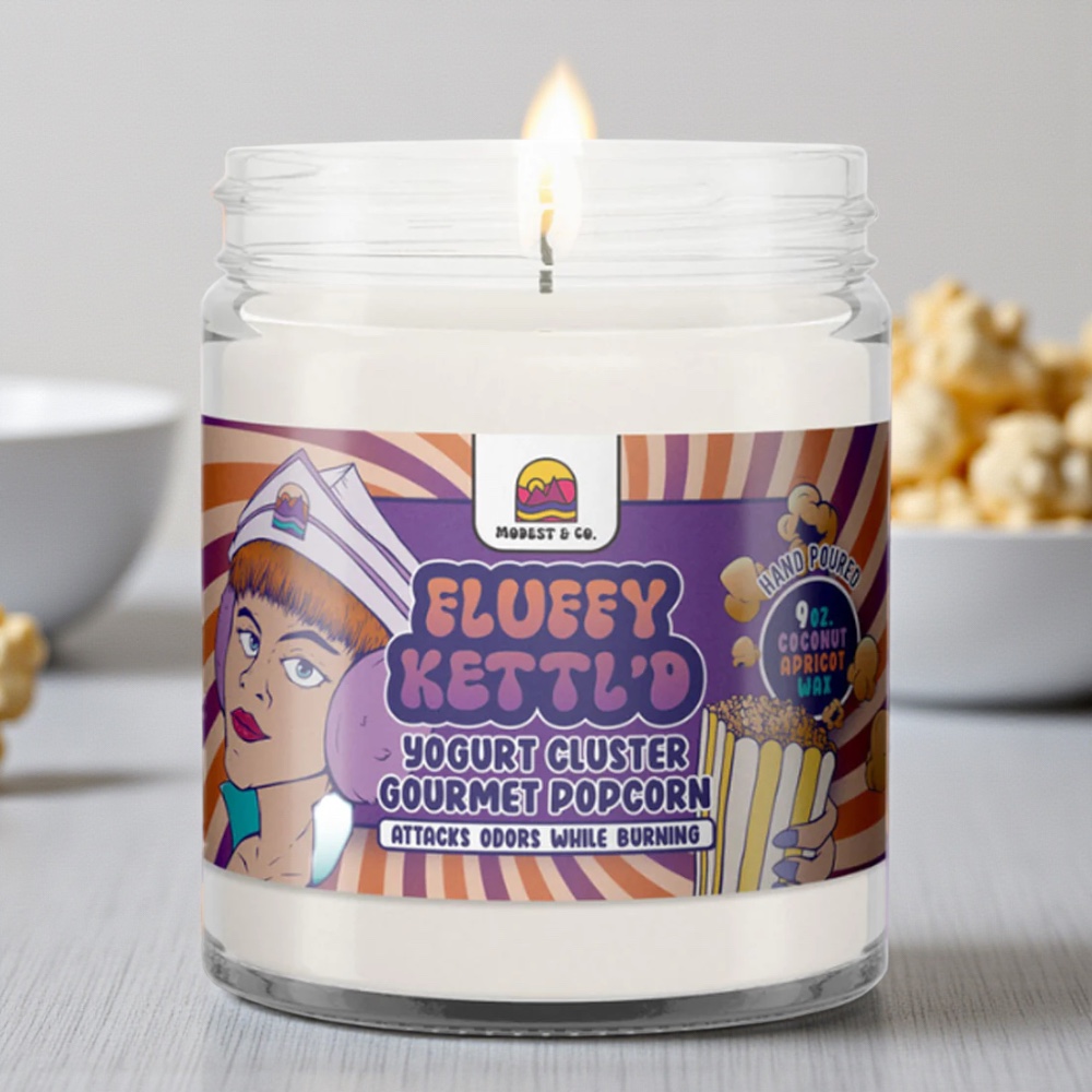 Modest & Co Fluffy Kettl'd Odor Eliminator Candle 9oz