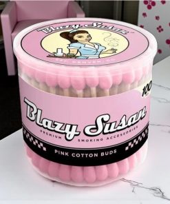 Blazy Susan Pink Cotton Buds 100ct