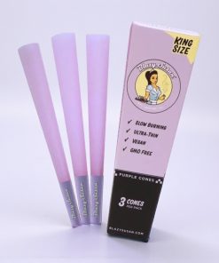 Blazy Susan Purple King Size Cones 3pk